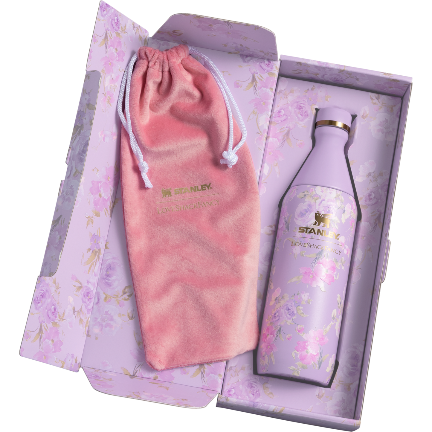 The Stanley x LoveShackFancy All Day Slim Bottle | 20 OZ (Vault)